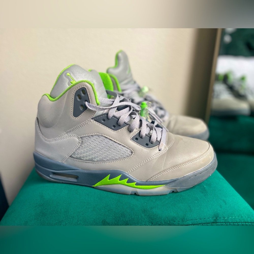 Jordan 5s | Grey & Green